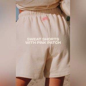 Daily Drills Sweat Short with Pink Patch Xs/S  NWT